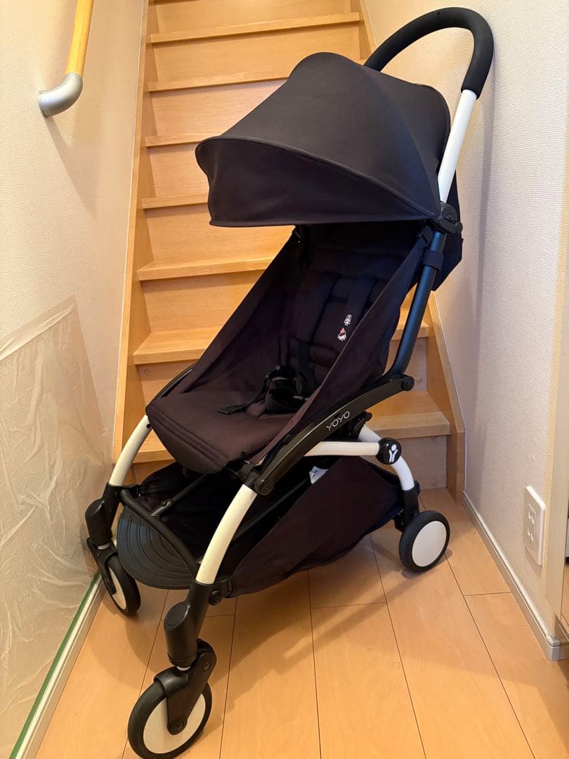 BABYZEN YOYO 6+ ブラック　折りたたみベビーカー