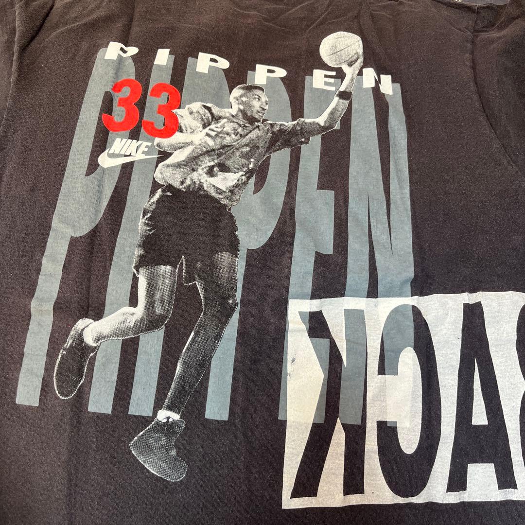 髭*ん様 90年代　希少　nike JORDAN PIPPEN Tシャツ