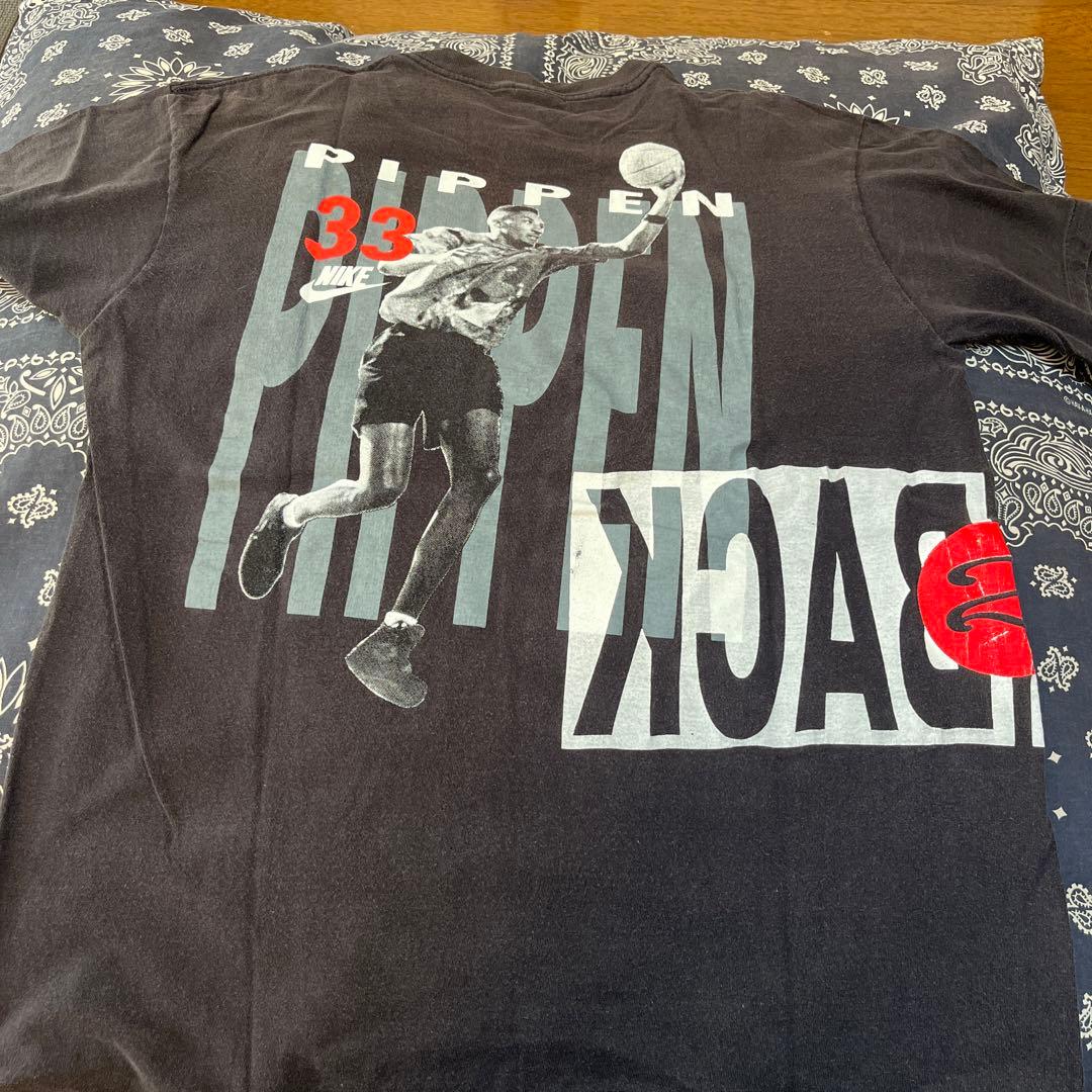 髭*ん様 90年代　希少　nike JORDAN PIPPEN Tシャツ