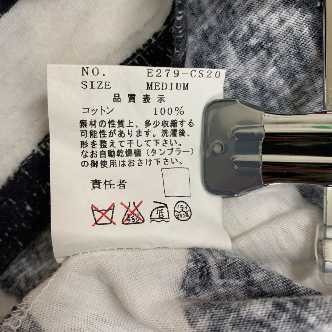 アンダーカバーundercover04ssLANGUILD歪みボーダーカットソー