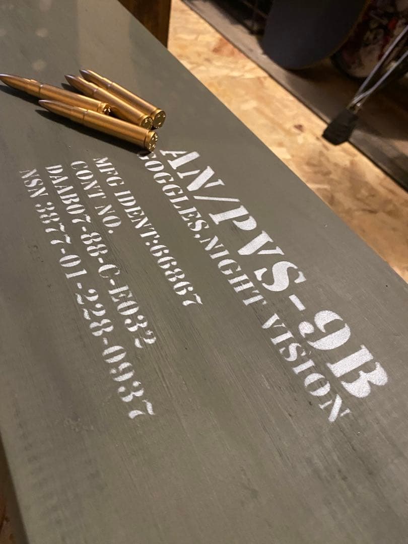 テレビ台　チェアー　飾り棚　ミリタリー