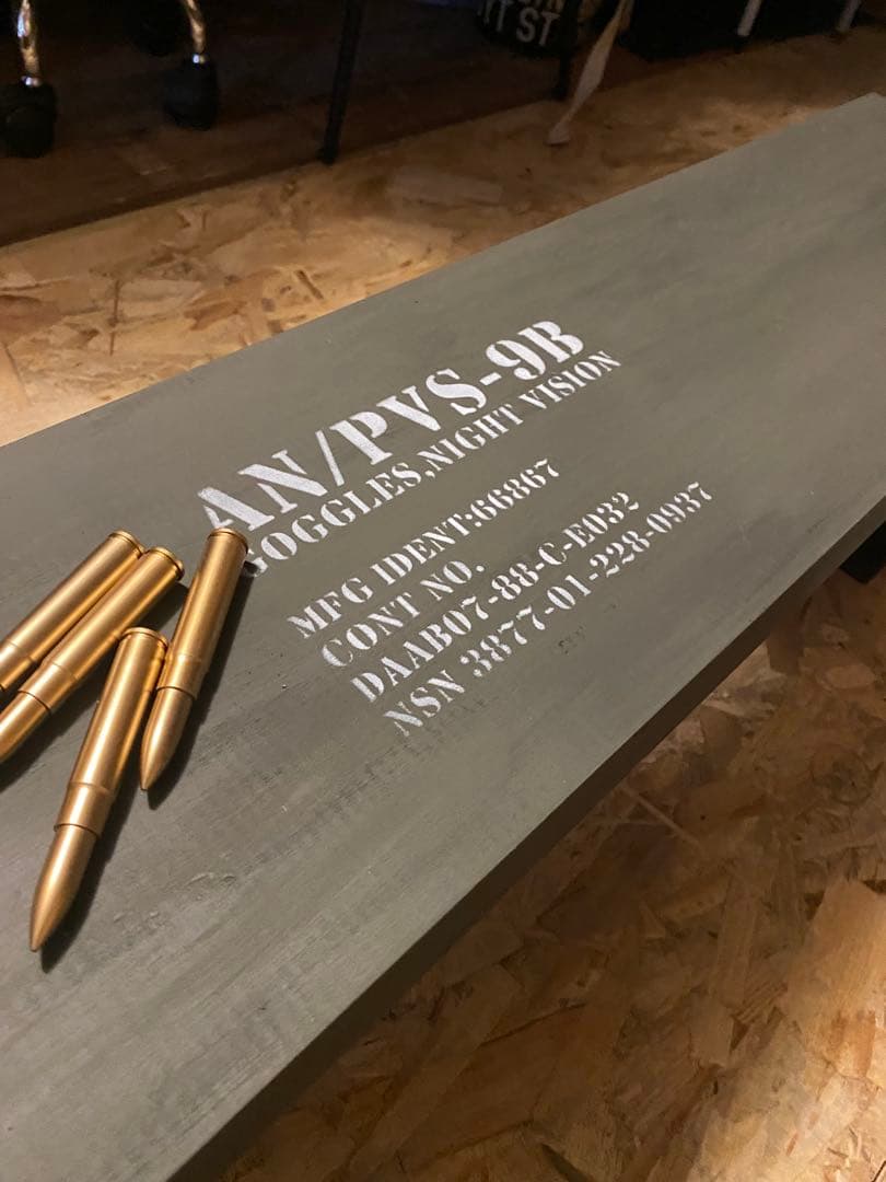 テレビ台　チェアー　飾り棚　ミリタリー