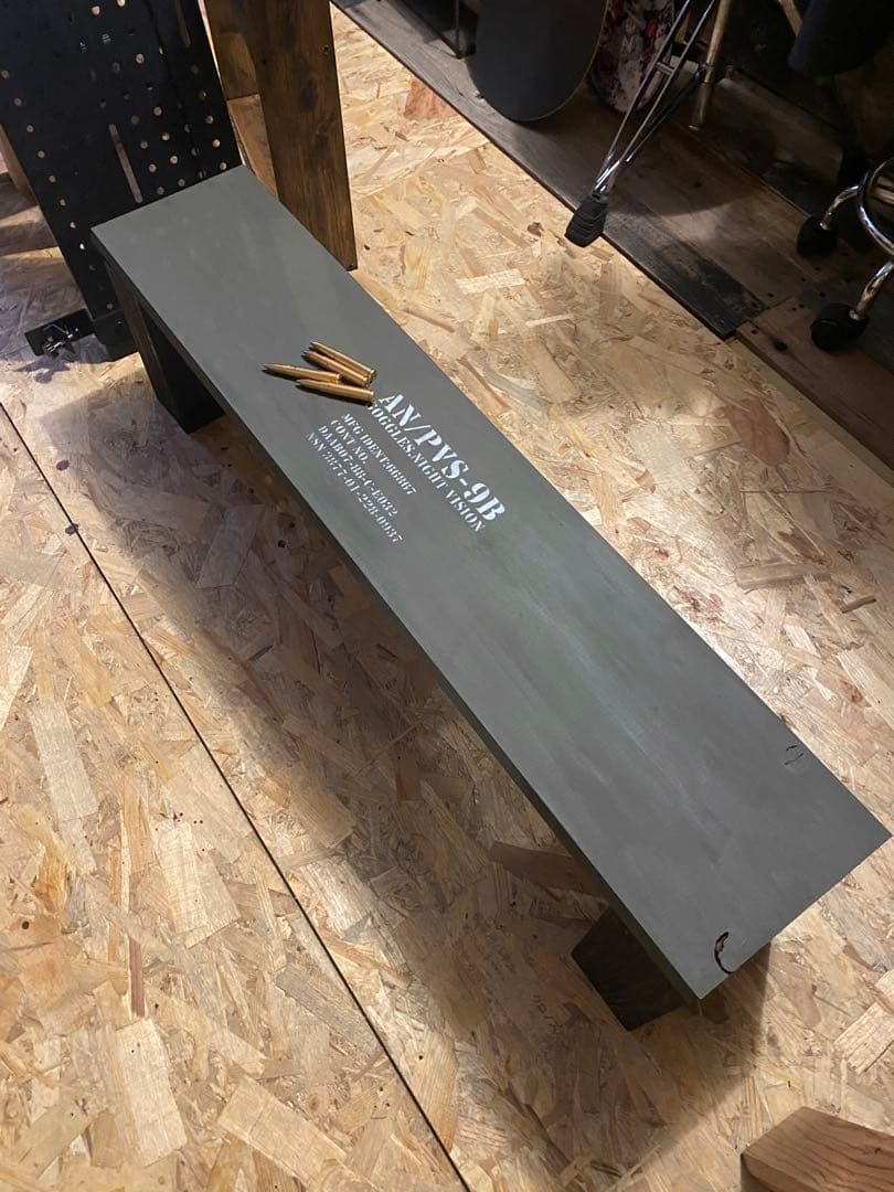 テレビ台　チェアー　飾り棚　ミリタリー