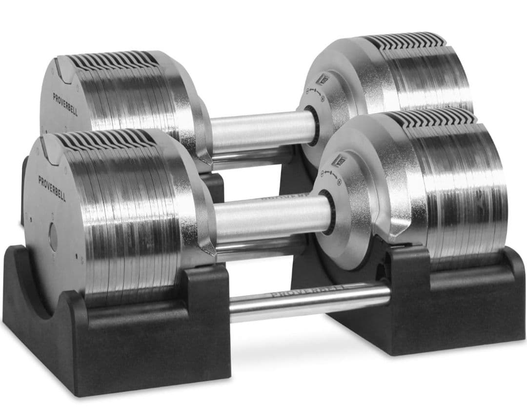 PROVERBELL 可変式ダンベル 41.5kg×2