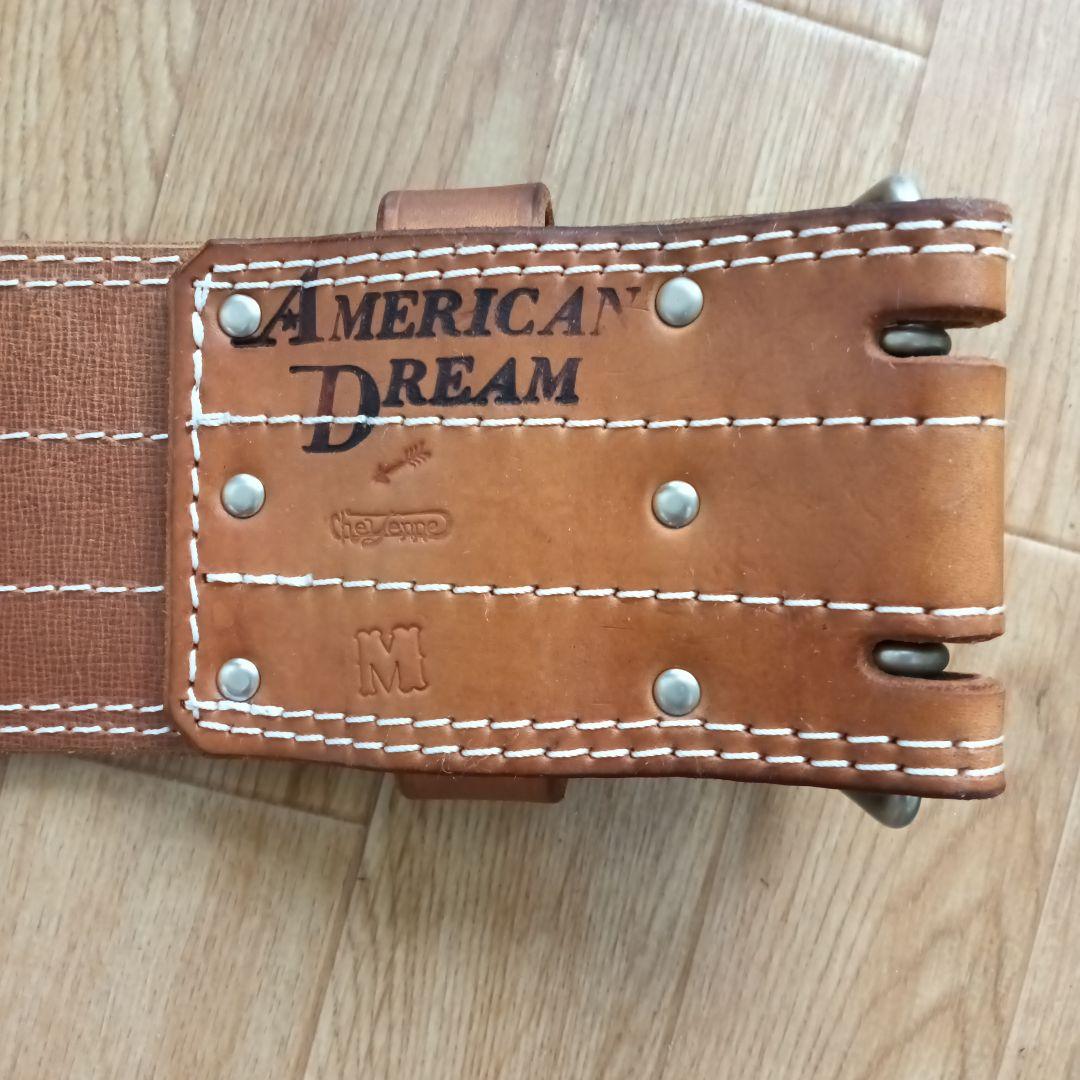 AMERICAN DREAM トレーニングパワーベルトM