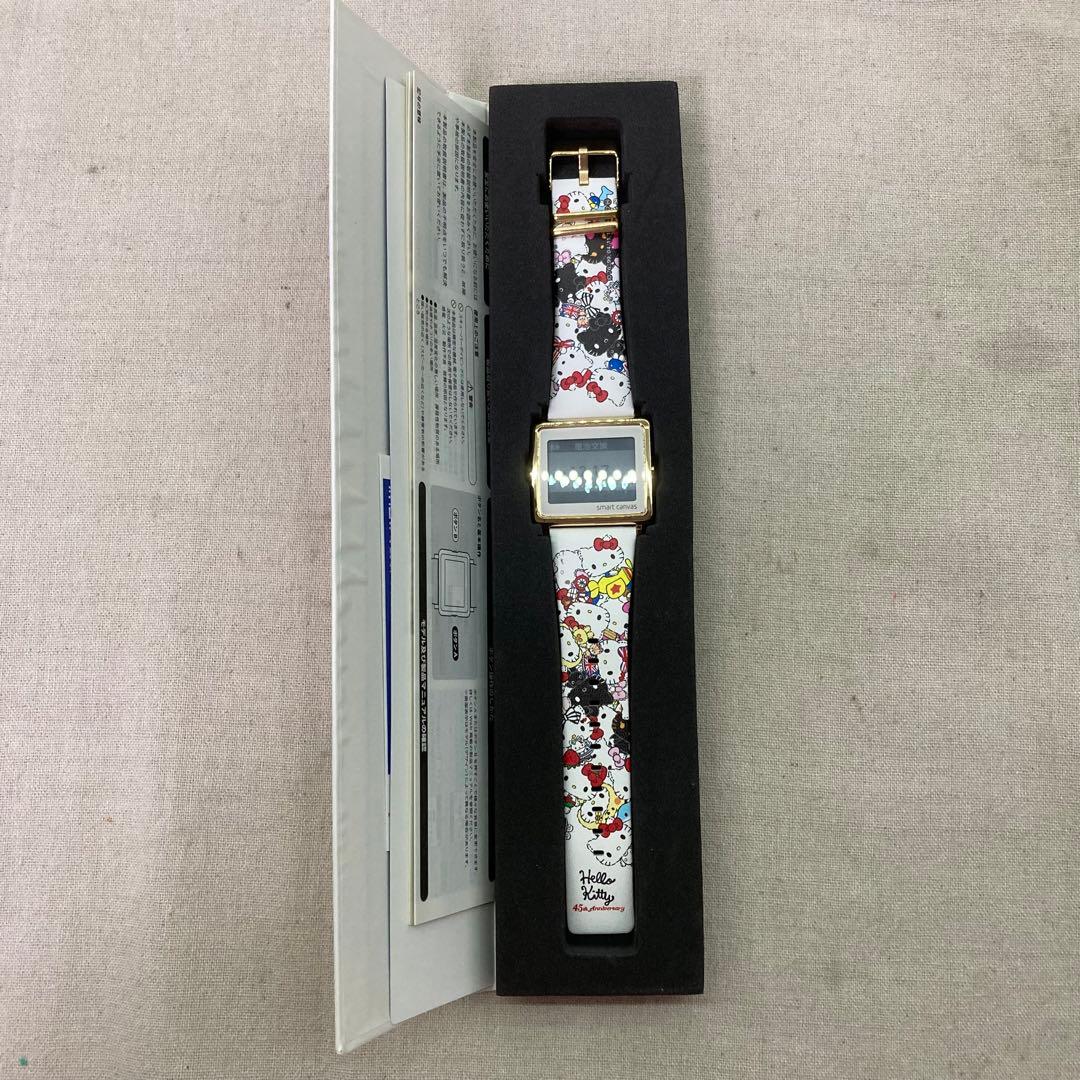 【激レア】Hellokitty　45周年　ヒストリーぬいぐるみ　腕時計