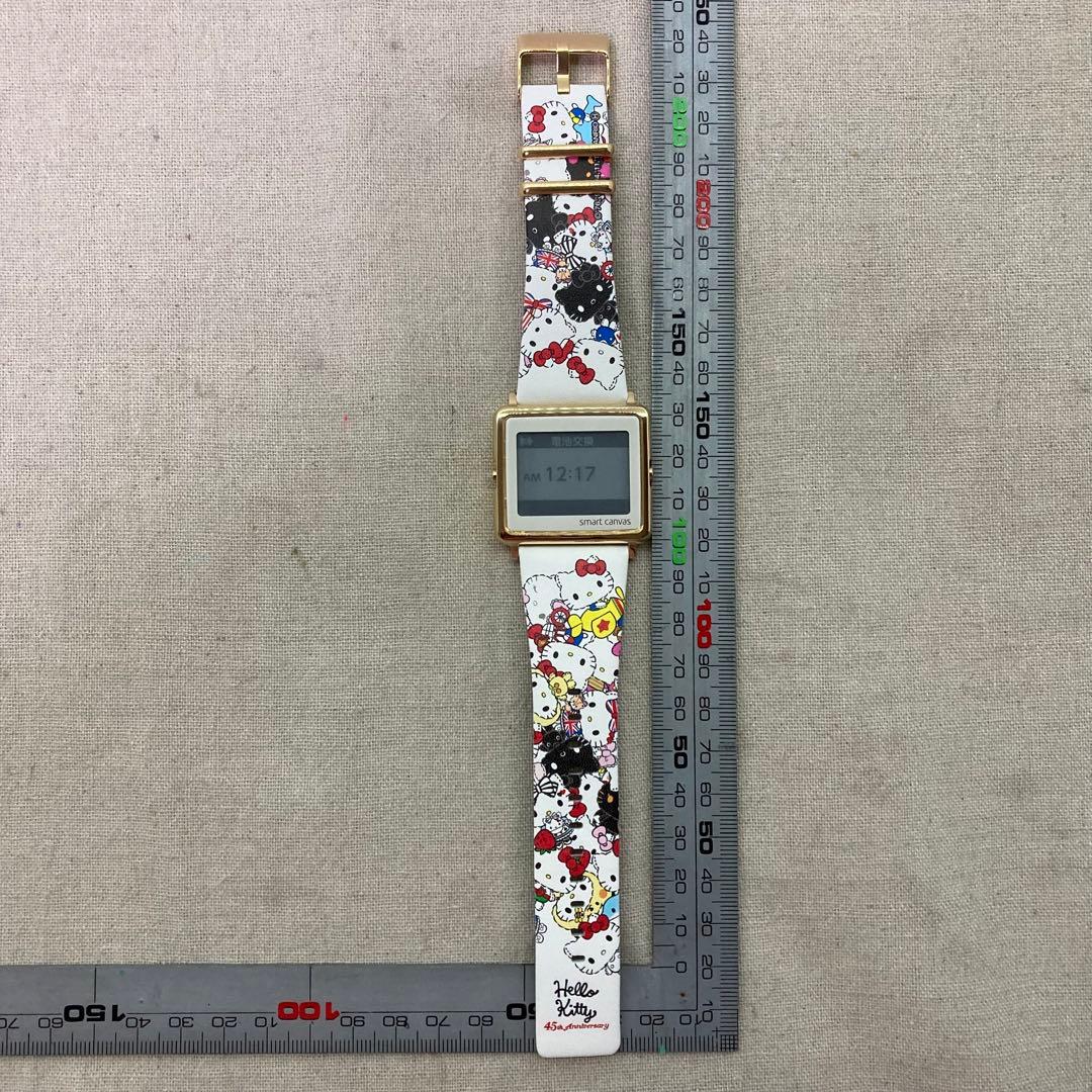 【激レア】Hellokitty　45周年　ヒストリーぬいぐるみ　腕時計