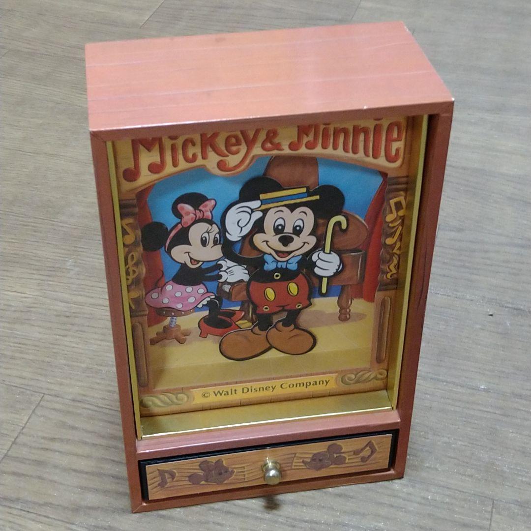 Disneyオルゴール付き小物入