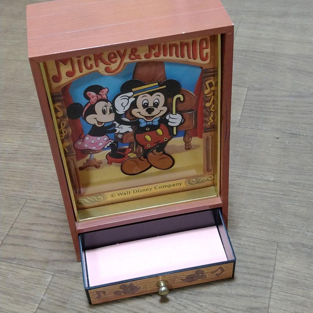 Disneyオルゴール付き小物入