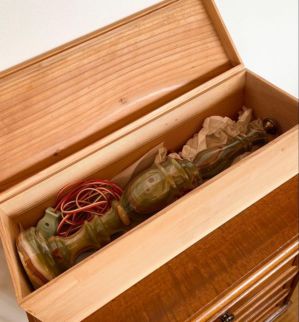 【美品】80sヴィンテージランプ オニキス madein パキスタン ベースのみ