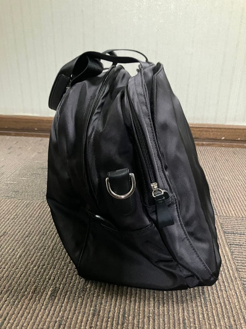 アニエス・ベー　2WAY ボストン　ショルダーバッグ　ブラック