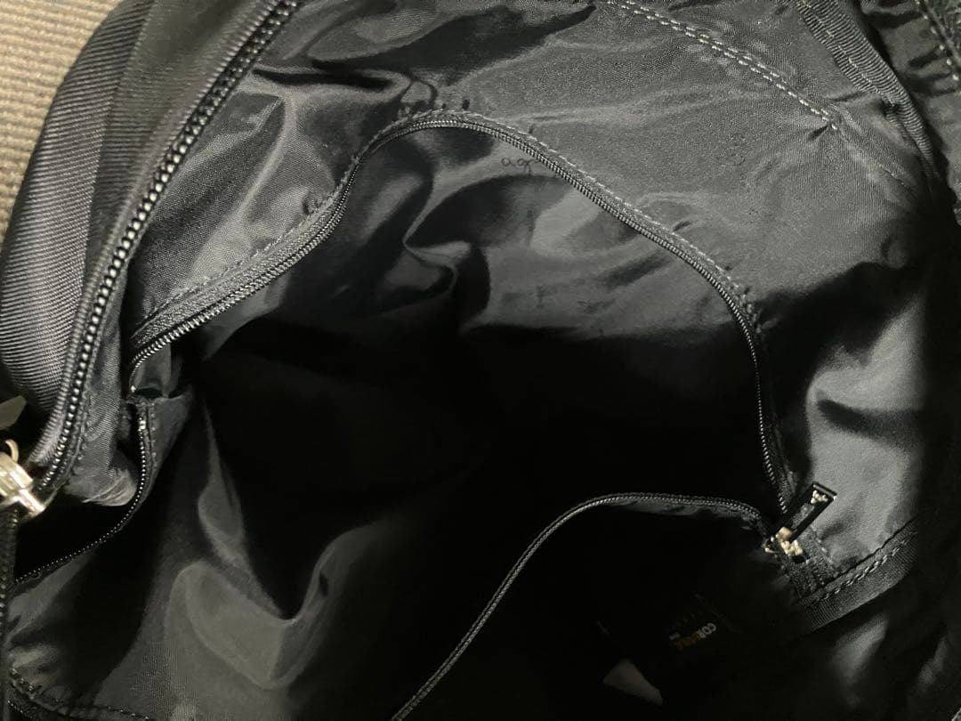 アニエス・ベー　2WAY ボストン　ショルダーバッグ　ブラック