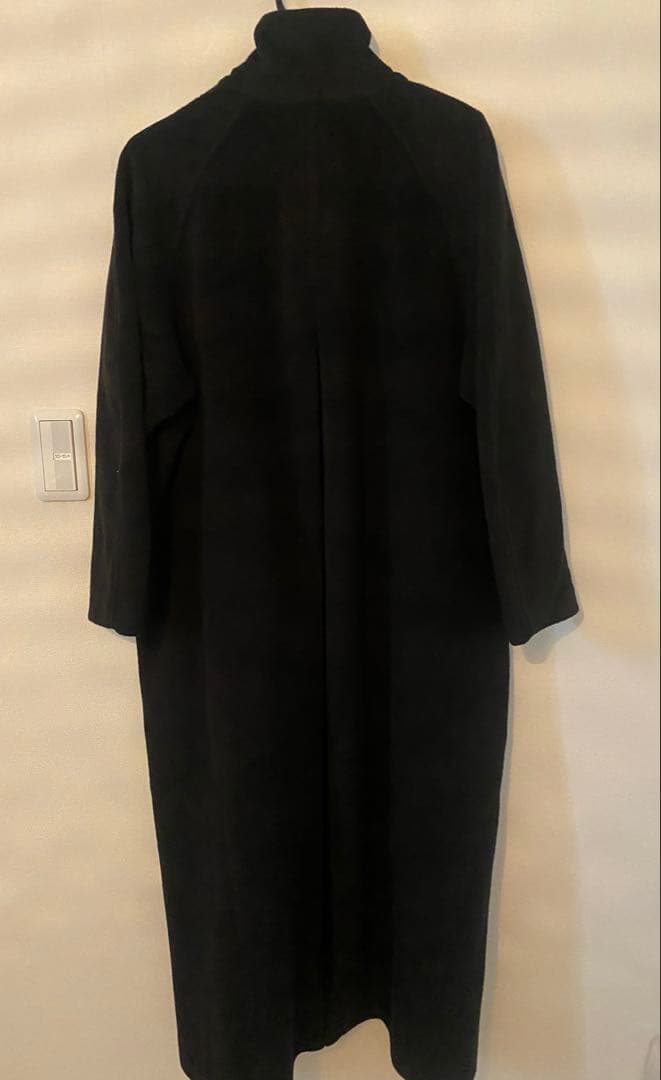 mayu - スタンドカラーコクーンスリーブロングコート