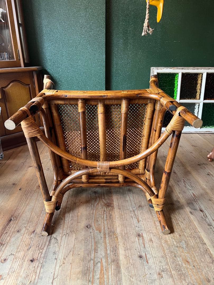 マルニ ラタン 籐 アームチェア 椅子 インテリア
