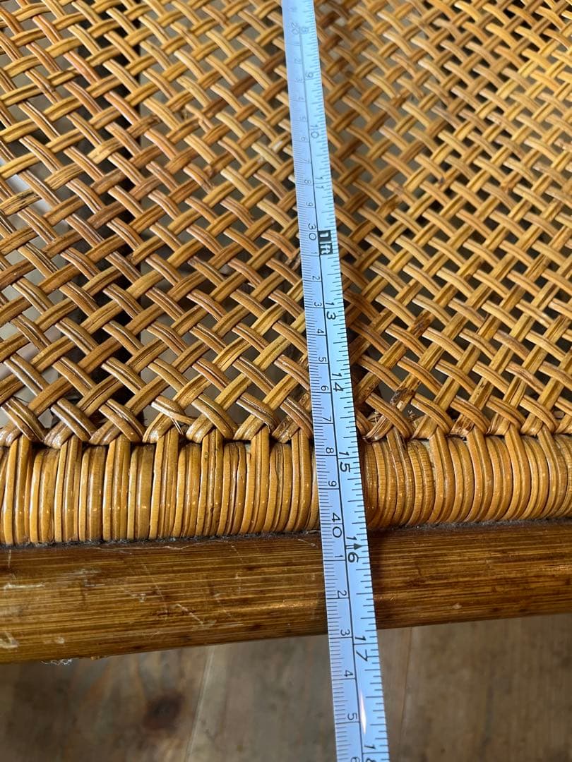 マルニ ラタン 籐 アームチェア 椅子 インテリア