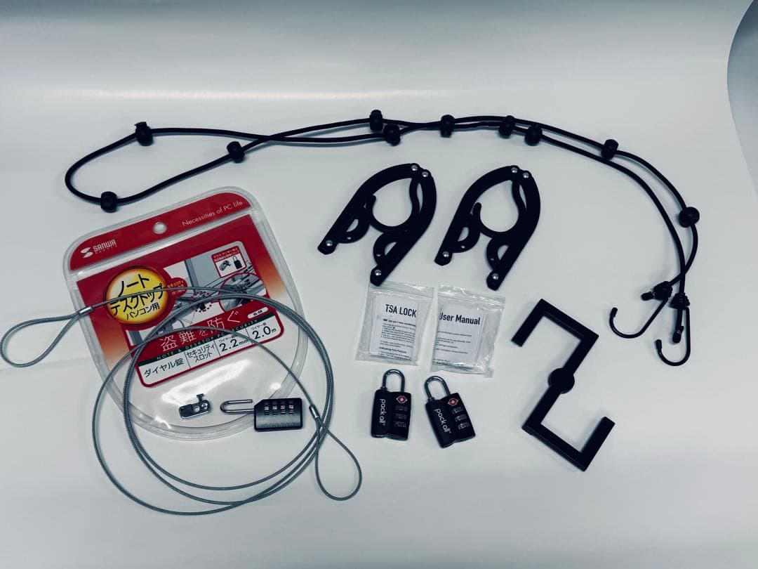 海外旅行 南米ウユニ バックパック セキュリティグッズ シュラフ ライトダウン他