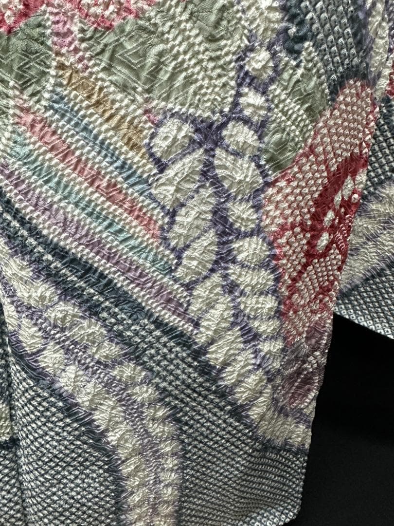 藤娘きぬたや 総絞り 牡丹下り藤 振袖 フルセット