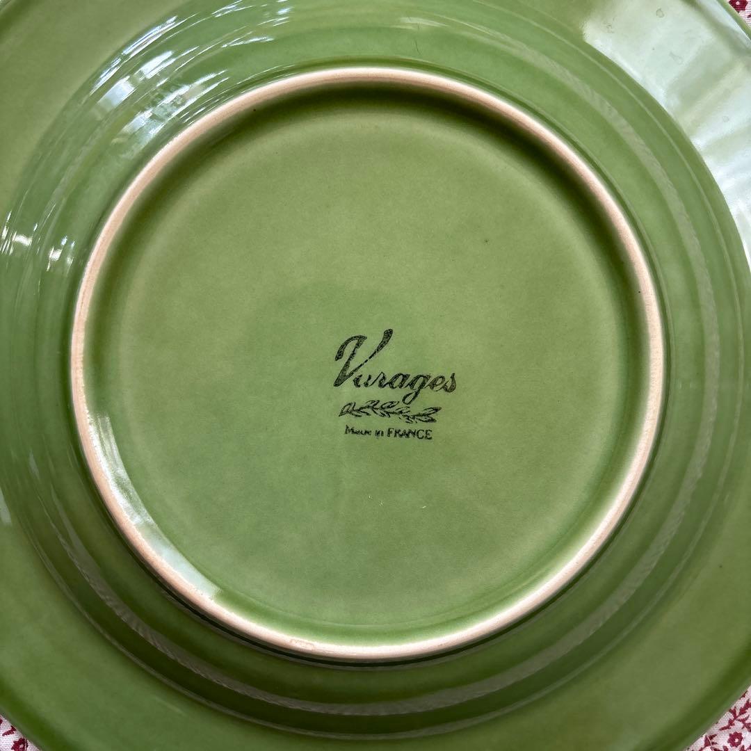 【新品】ヴァラージュ Varages フランス プレート スープ皿 ヴィンテージ