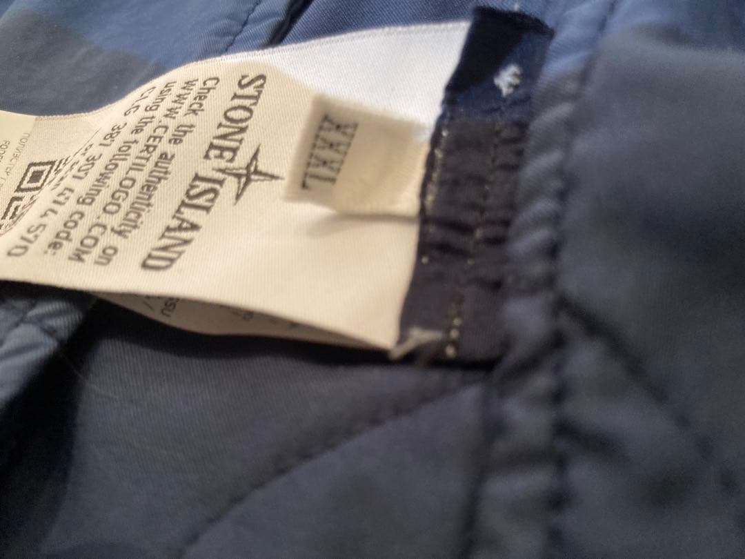 美品stone  david-tc コート　ブルー