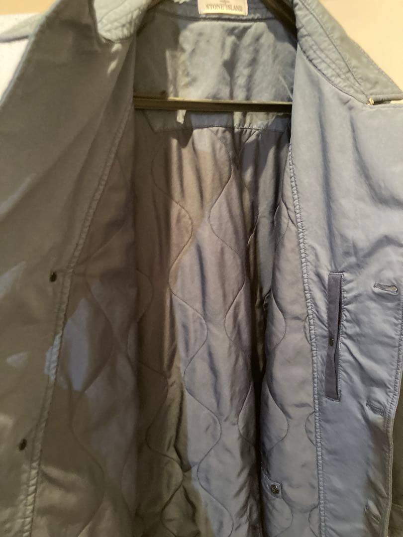 美品stone  david-tc コート　ブルー