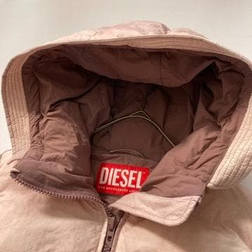 【くんちゃん】DIESEL　24AW レディース ダウンベスト フーディー