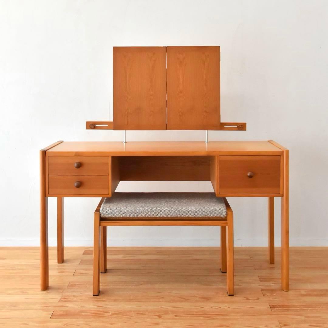 AKSEL KJERSGAAD デンマーク　Pine ドレッサー　椅子セット