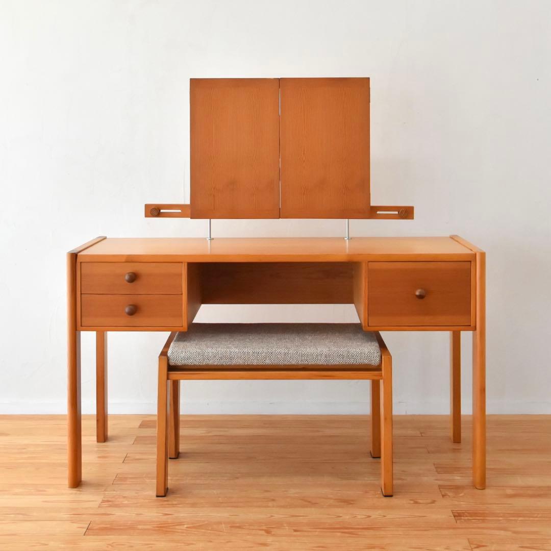 AKSEL KJERSGAAD デンマーク　Pine ドレッサー　椅子セット