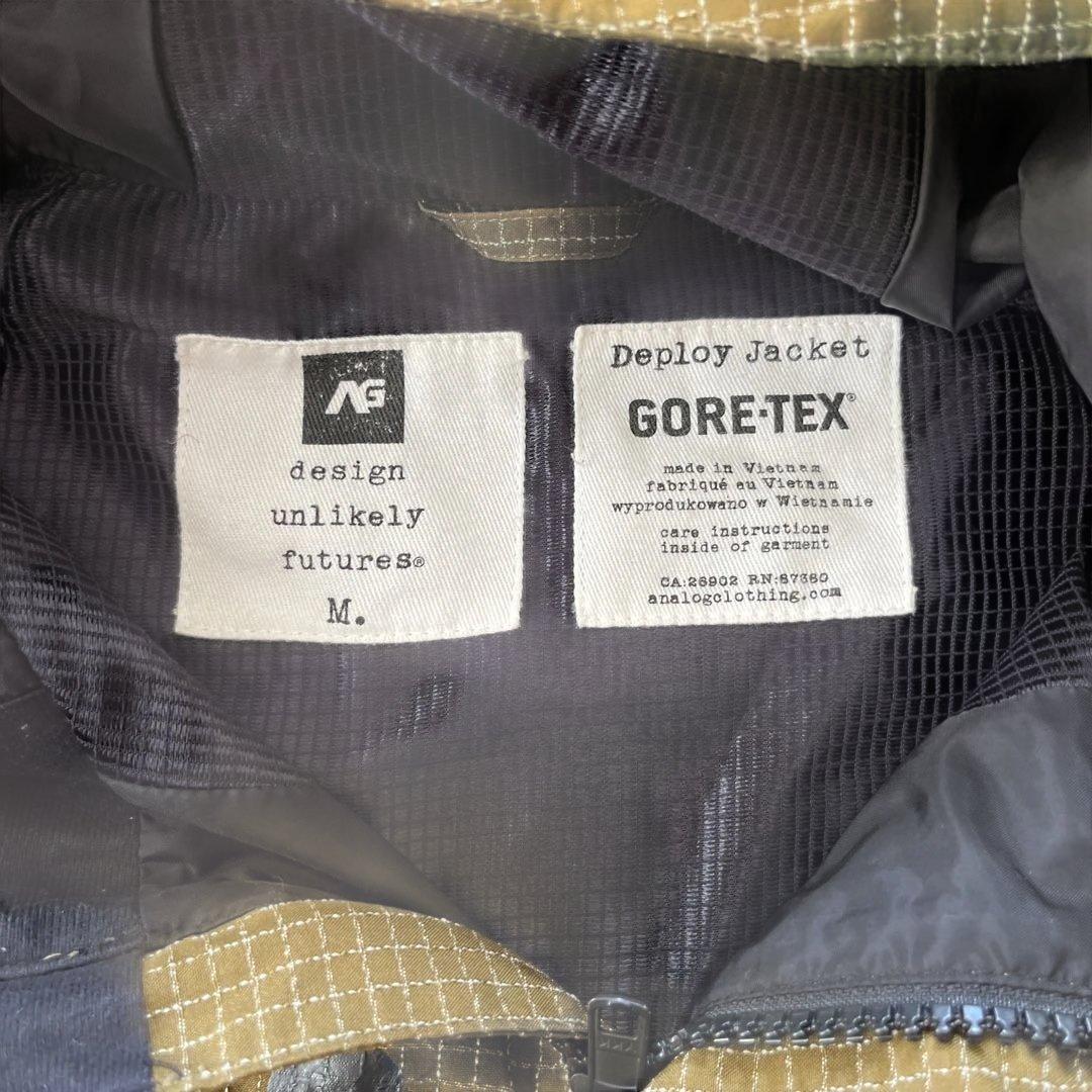 【美品】Burton AG ゴアテックス　ジャケット　M アナログ　カーキ