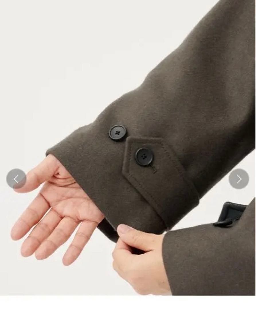 新品未着用タグ付きコート　ブラック　CONZ