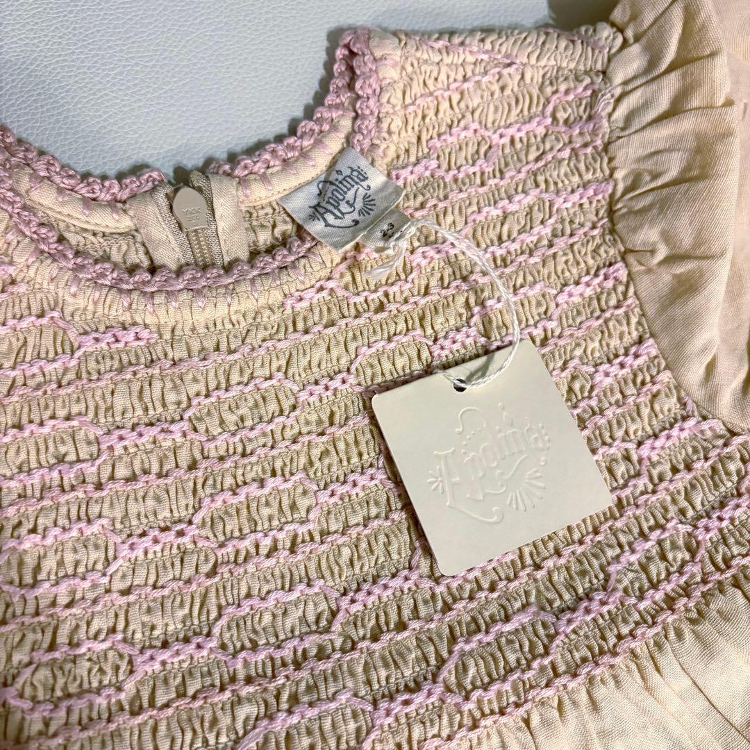 ワンピース Apolina Penny Smock Dress Cashew 2-3y