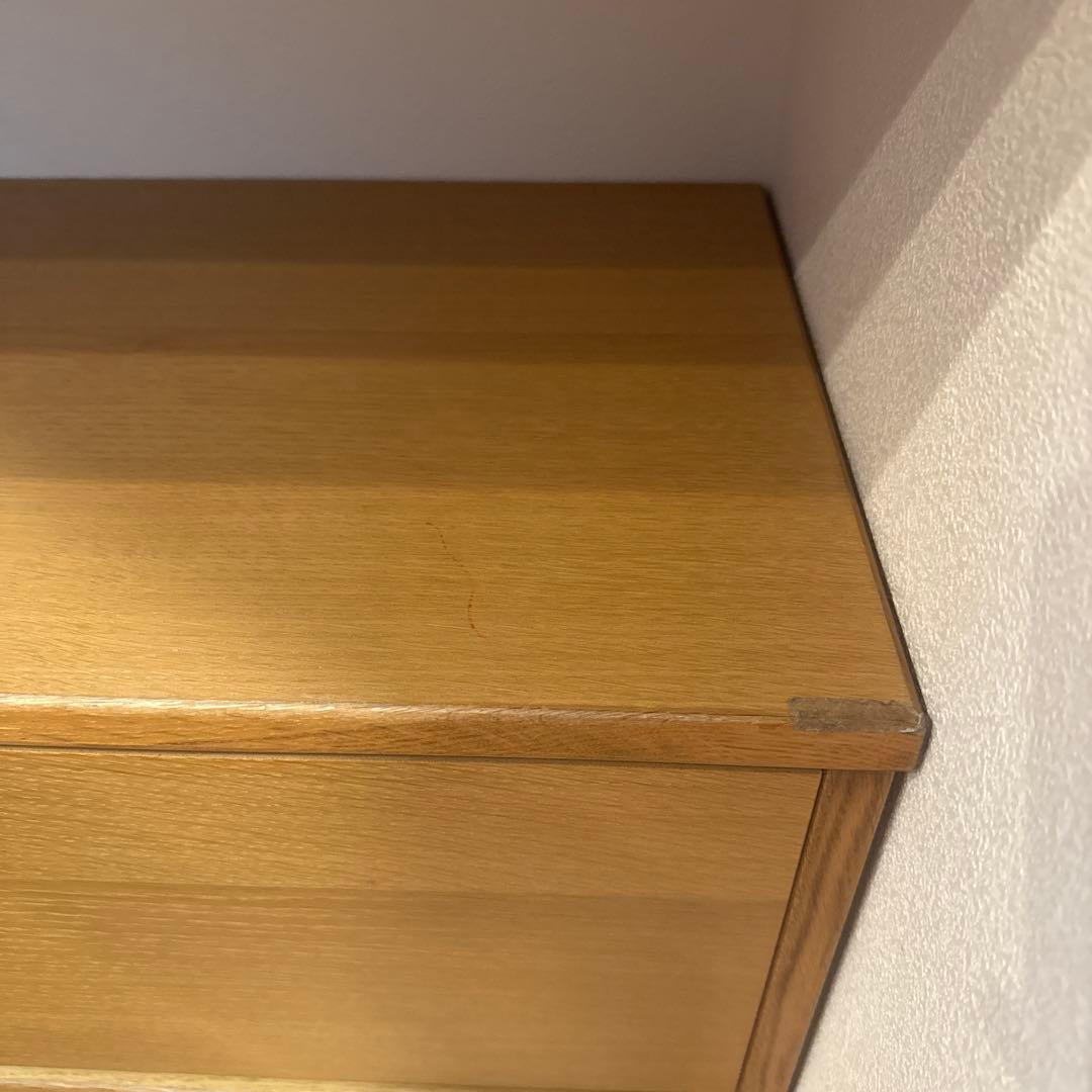 無印良品ナチュラルウッド テレビ台 2引き出し