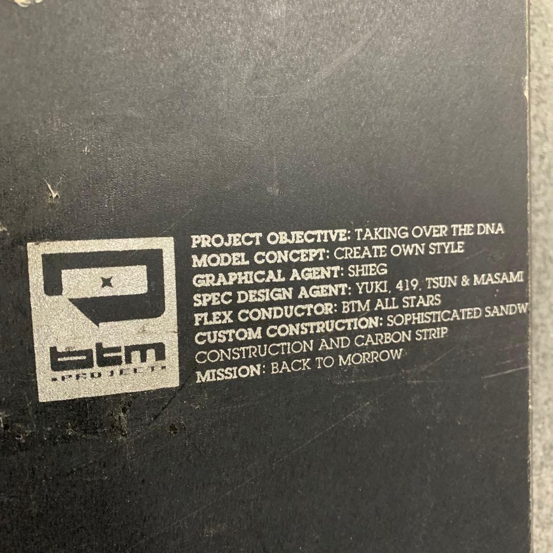 【希少_即日発送】BTM スノーボード板　153cm