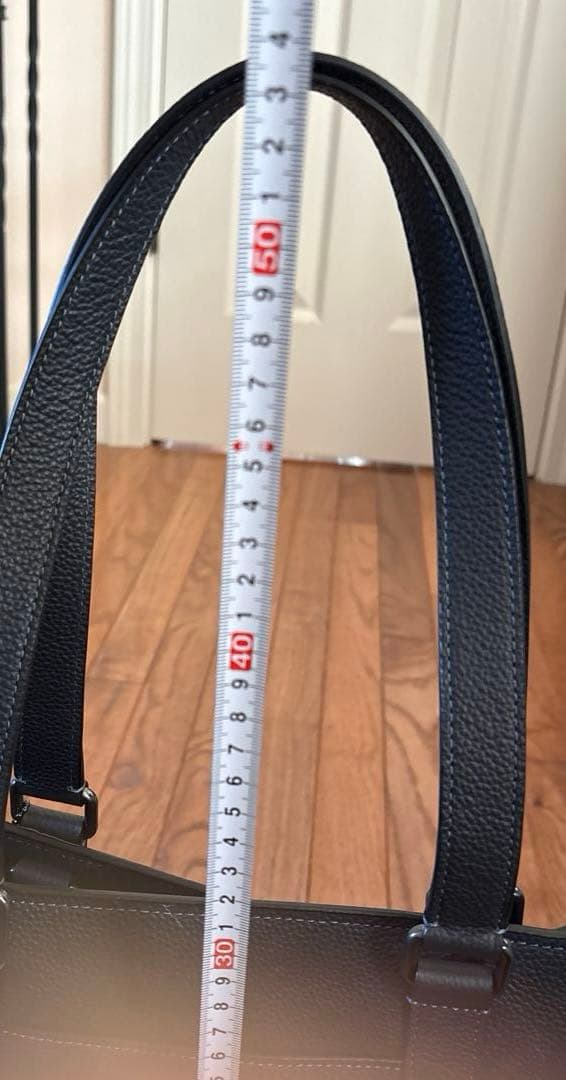 新品同様　COACH ダブルハンドル革製トートバッグ　メンズ&レディース