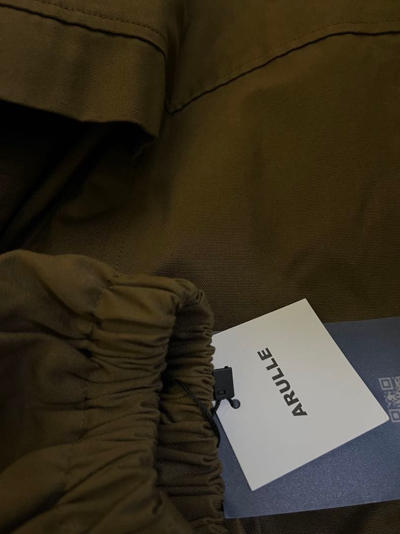 ARULLE 【新品タグ付】　インナーコットンカジュアルコート　ブラウン