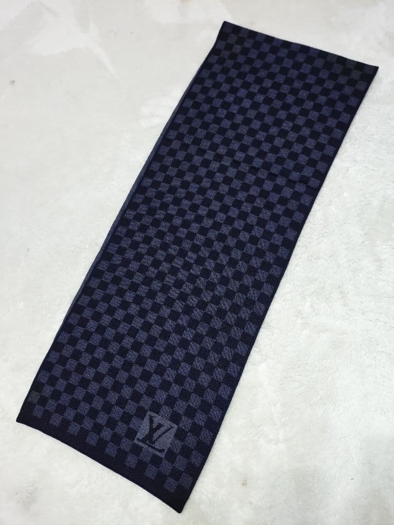 ルイ・ヴィトン チェック柄 マフラー