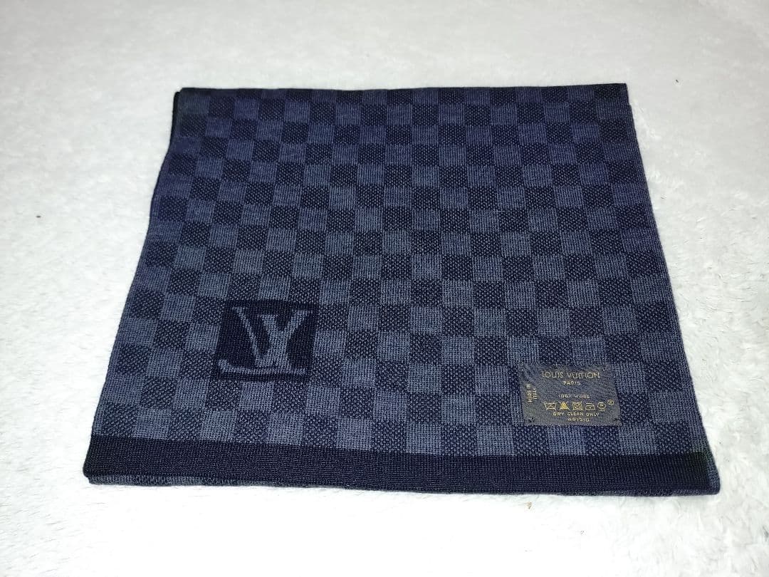 ルイ・ヴィトン チェック柄 マフラー