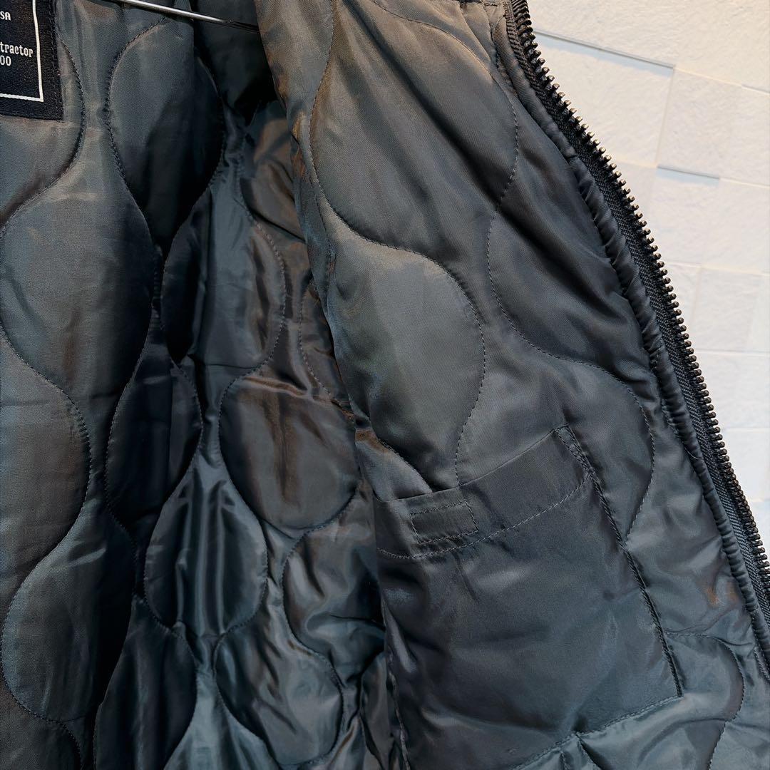 【美品】アルファ ALPHA INDUSTRIES　フライトジャケット　カーキ