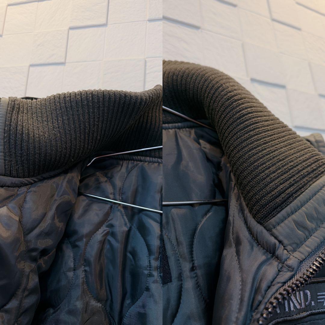 【美品】アルファ ALPHA INDUSTRIES　フライトジャケット　カーキ