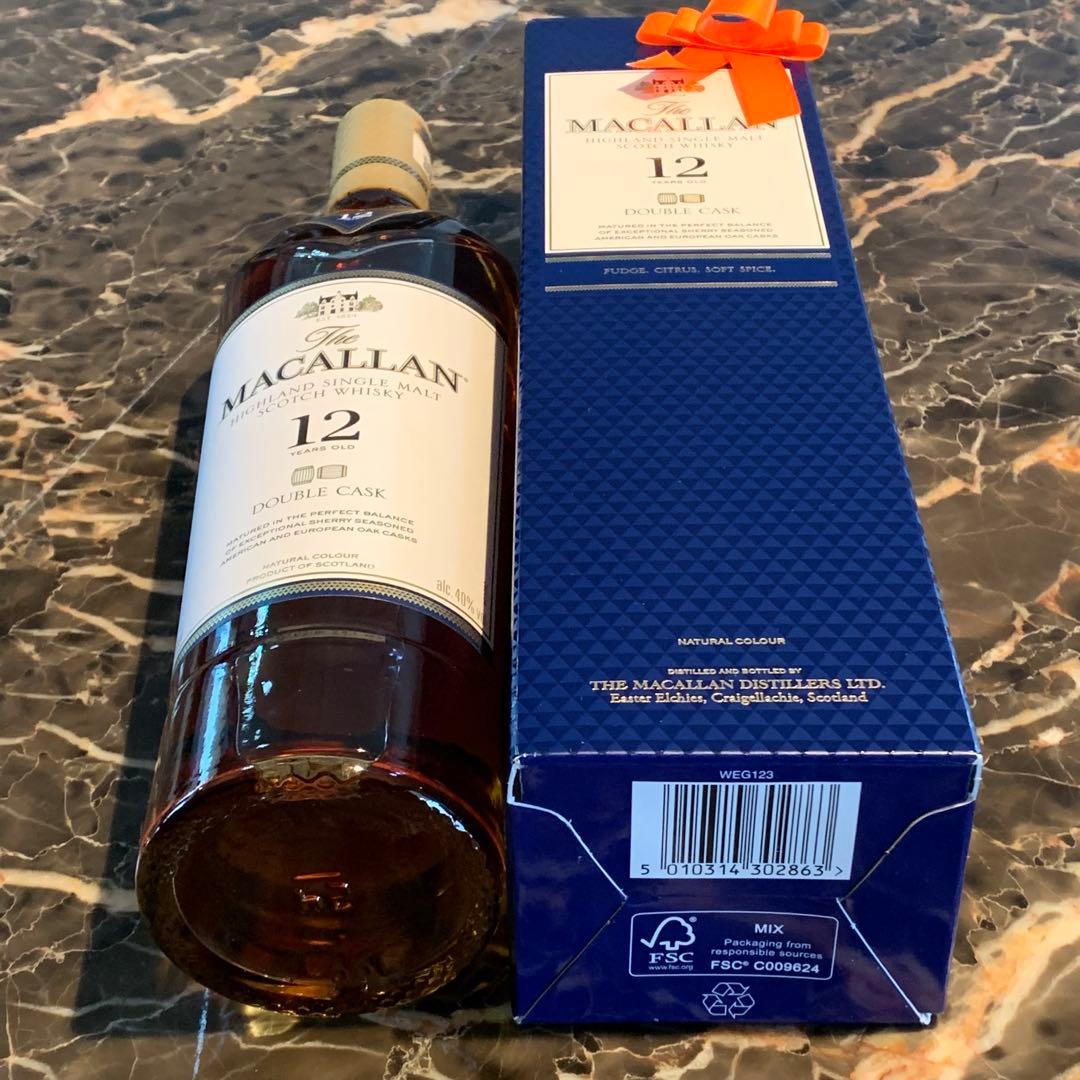 ウイスキー The Macallan 12 Year Double Cask 700ml