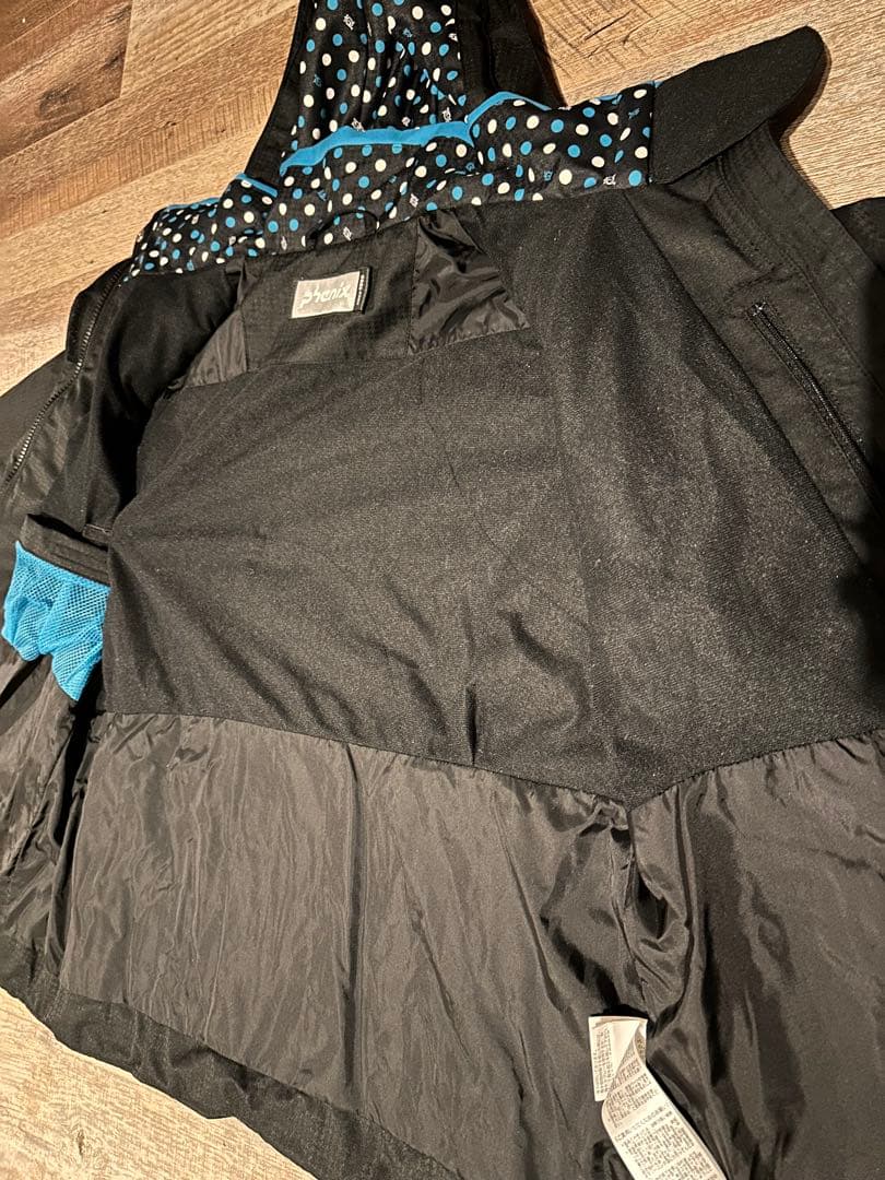 Phenix 上下セットスキーウェア 黒/ベージュ　レディースM