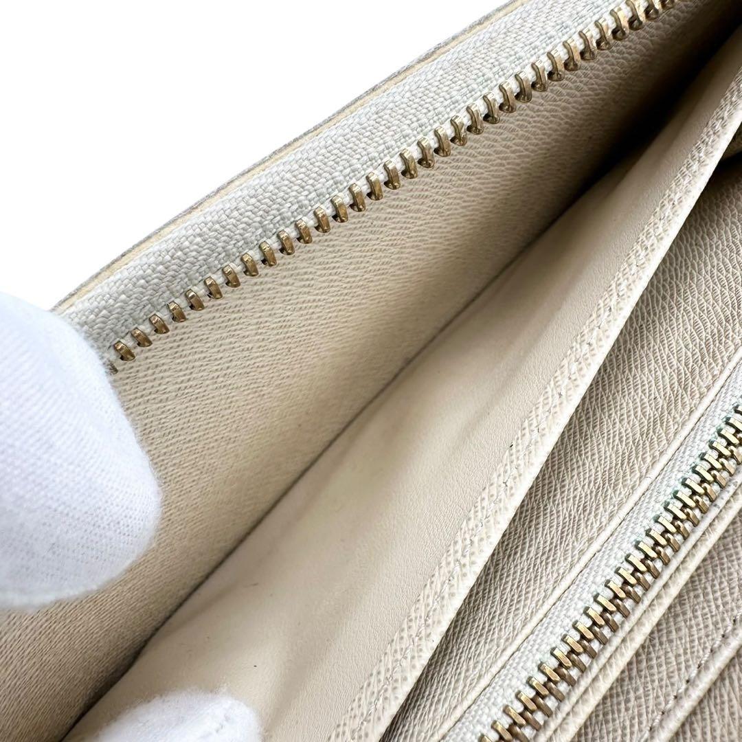 【美品】ルイヴィトン ジッピーウォレット ダミエアズール ラウンドファスナー