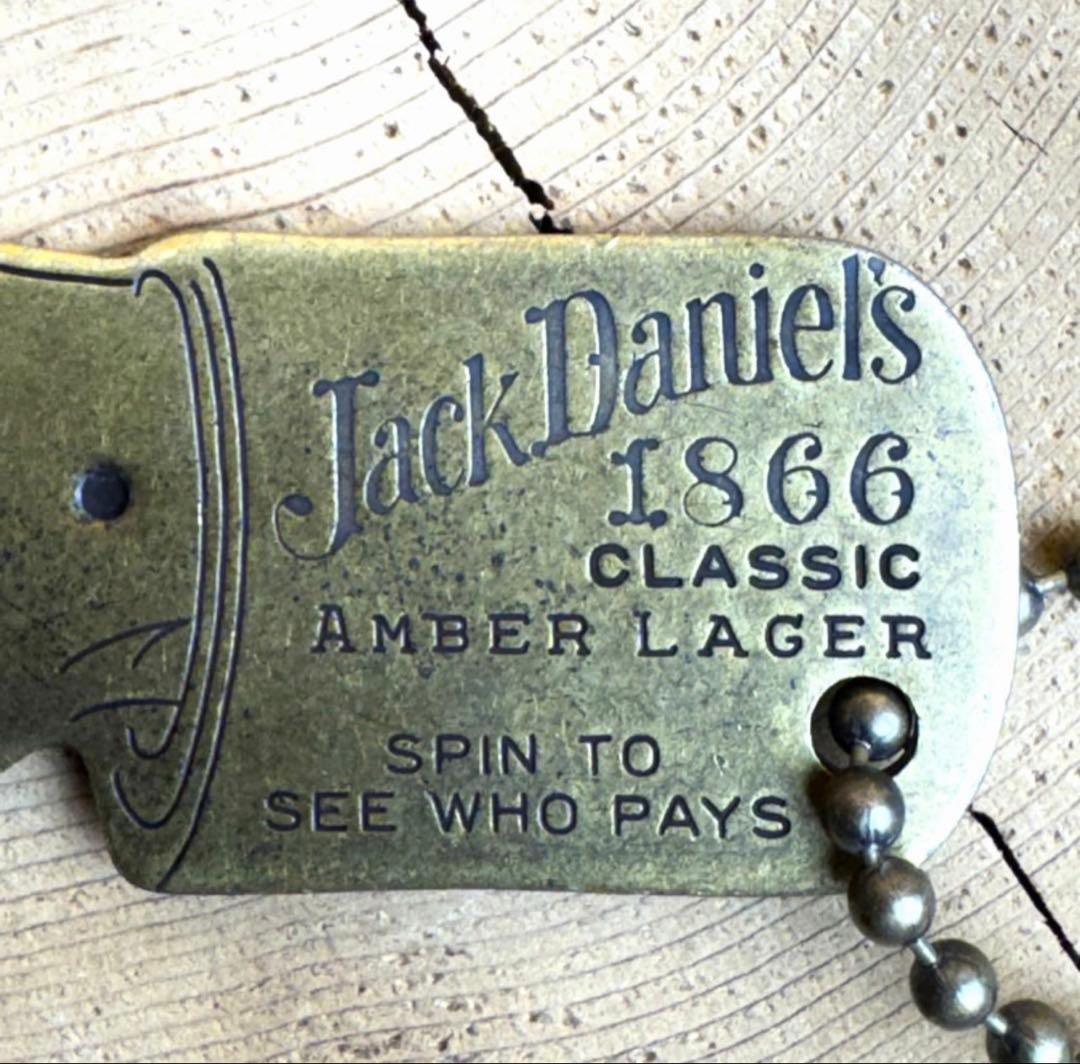 当時物Jack Daniels ジャックダニエル 栓抜き オープナー ビンテージ