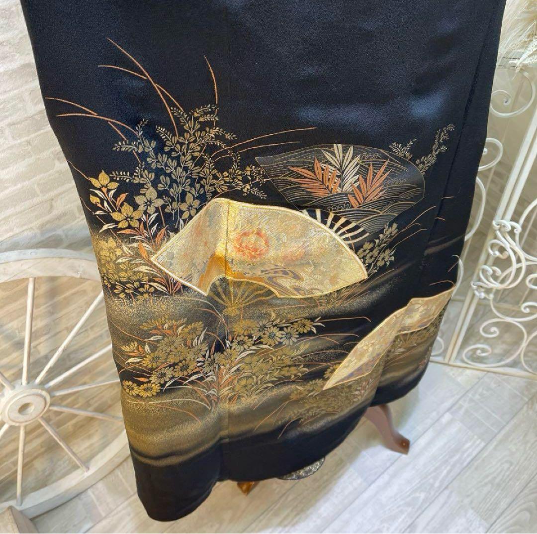 留袖ドレス　試着のみで着用