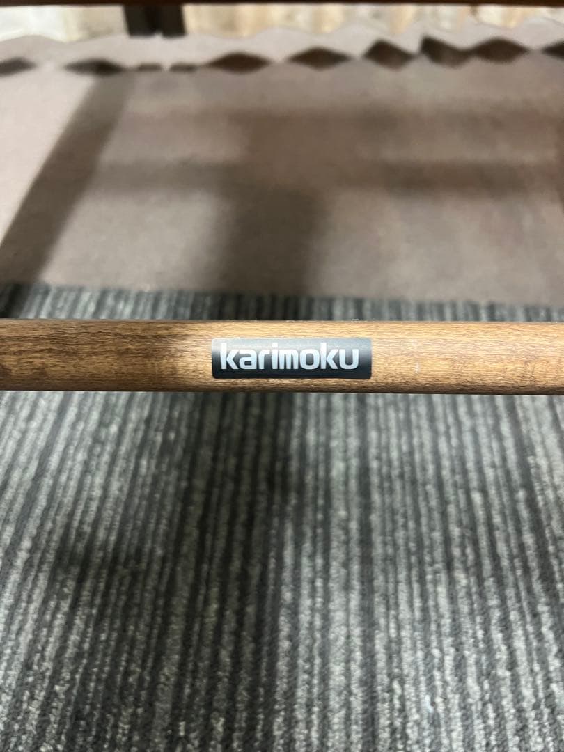 N1【used】カリモク デスクチェア XT2451KR フローラルブルー