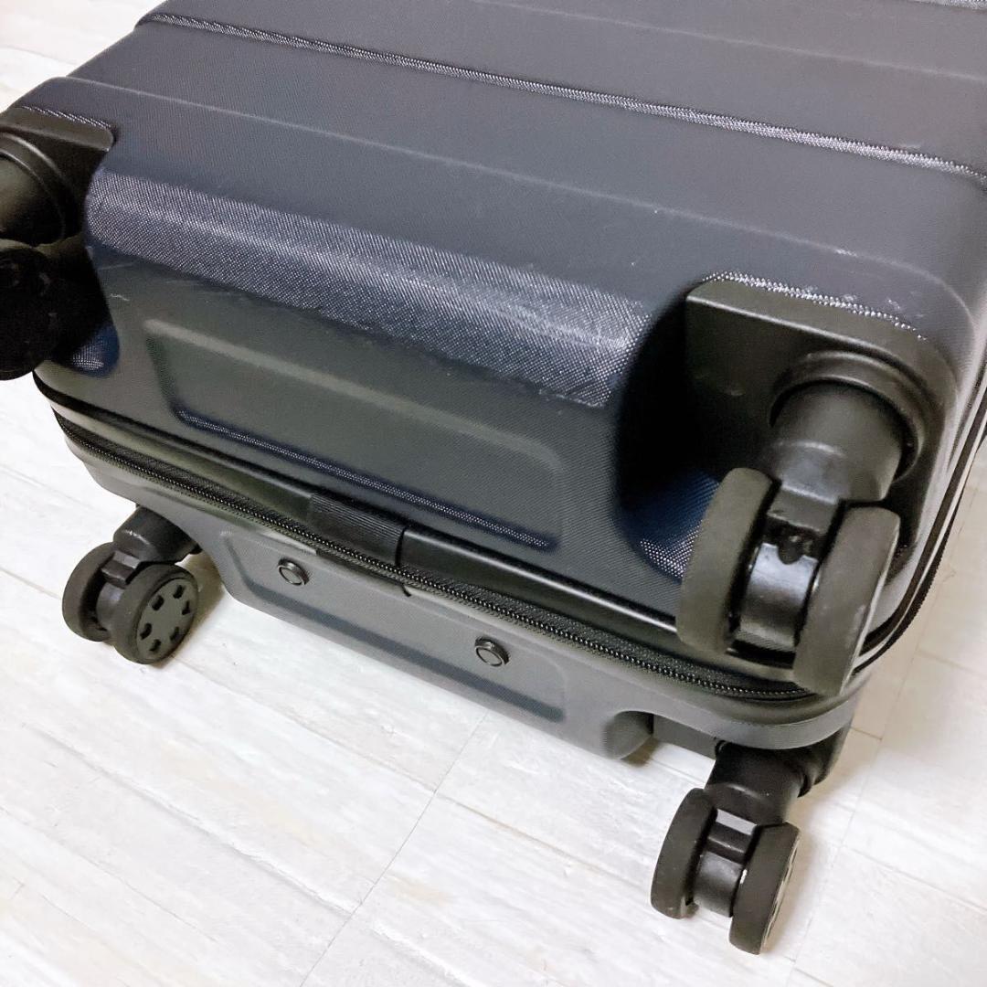 無印良品 キャリーケース ネイビー 36L 機内持ち込み スーツケース 美品