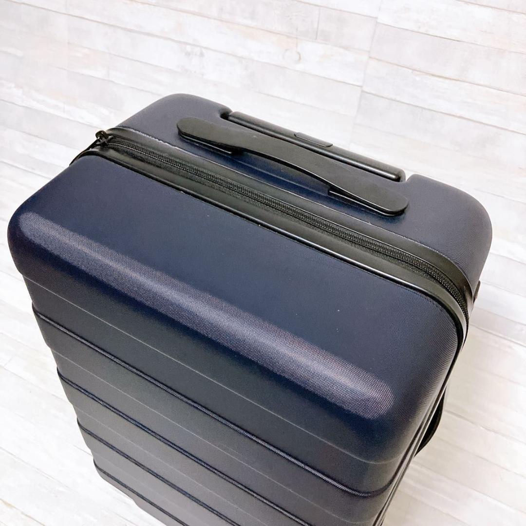 無印良品 キャリーケース ネイビー 36L 機内持ち込み スーツケース 美品