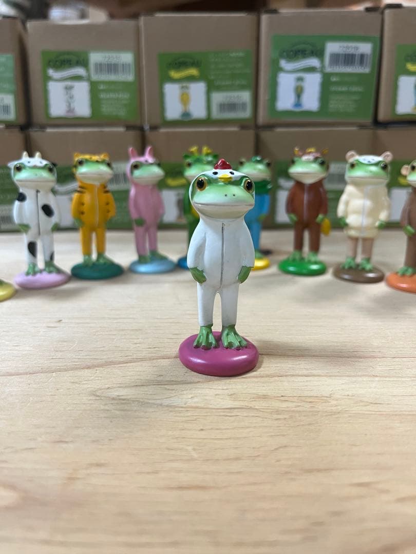 「COLEAU 」十二支カエル のコポー12体セット