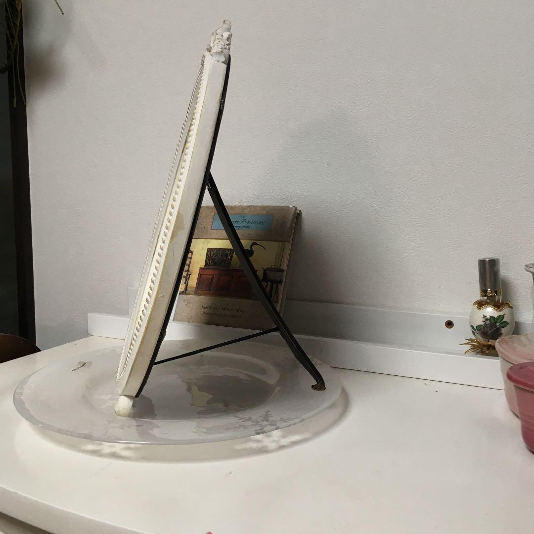 ローラアシュレイ  アンティーク調　スタンドミラー