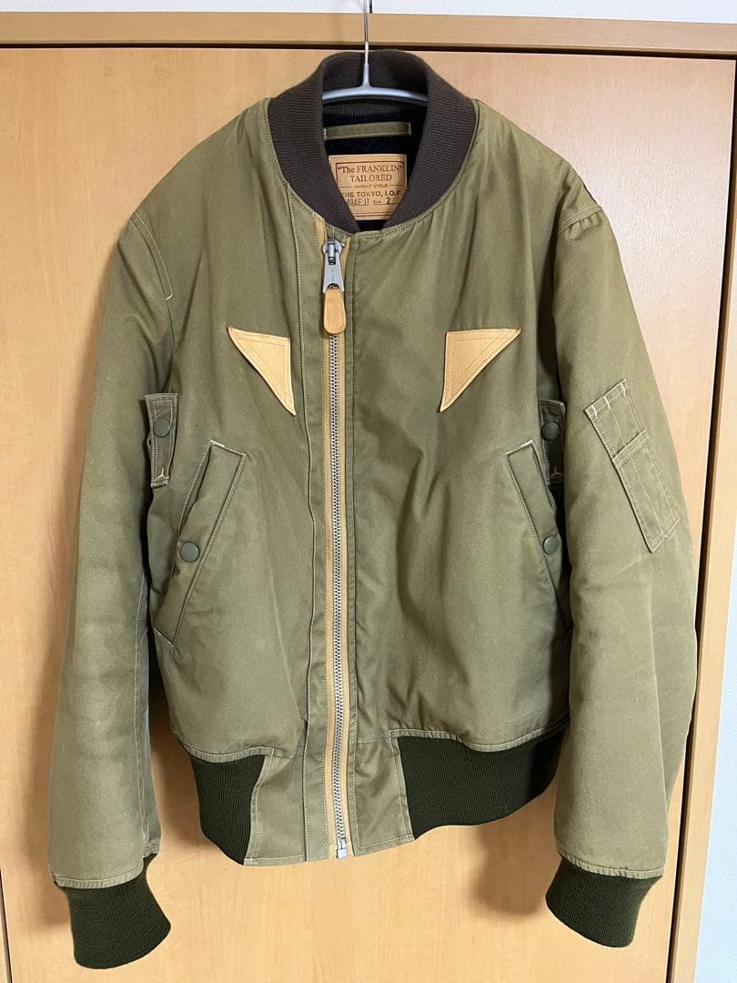 フランクリンテーラード　フライトジャケット　ボア　サイズ2