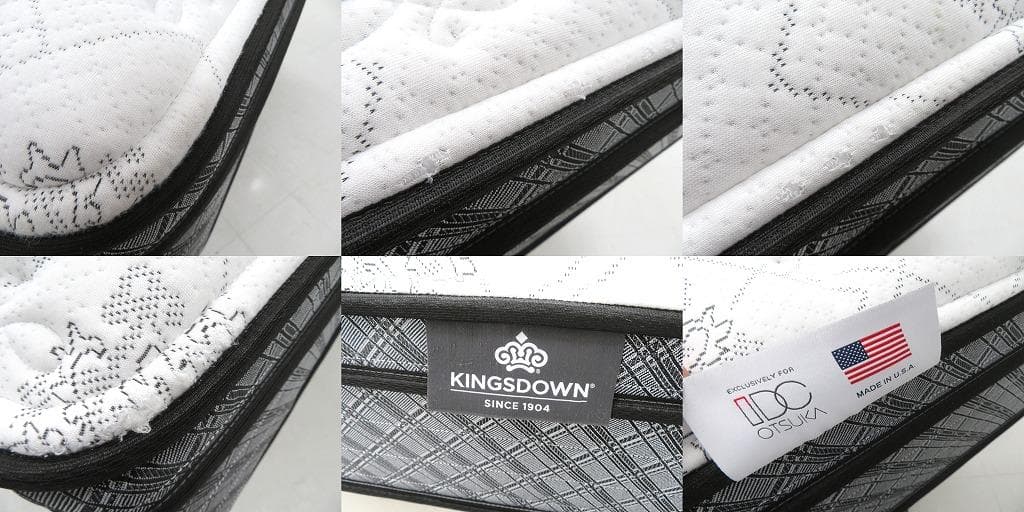 展示品　レガリア　インシグニア　クイーンベッド　ベッド　マットレス　ロング